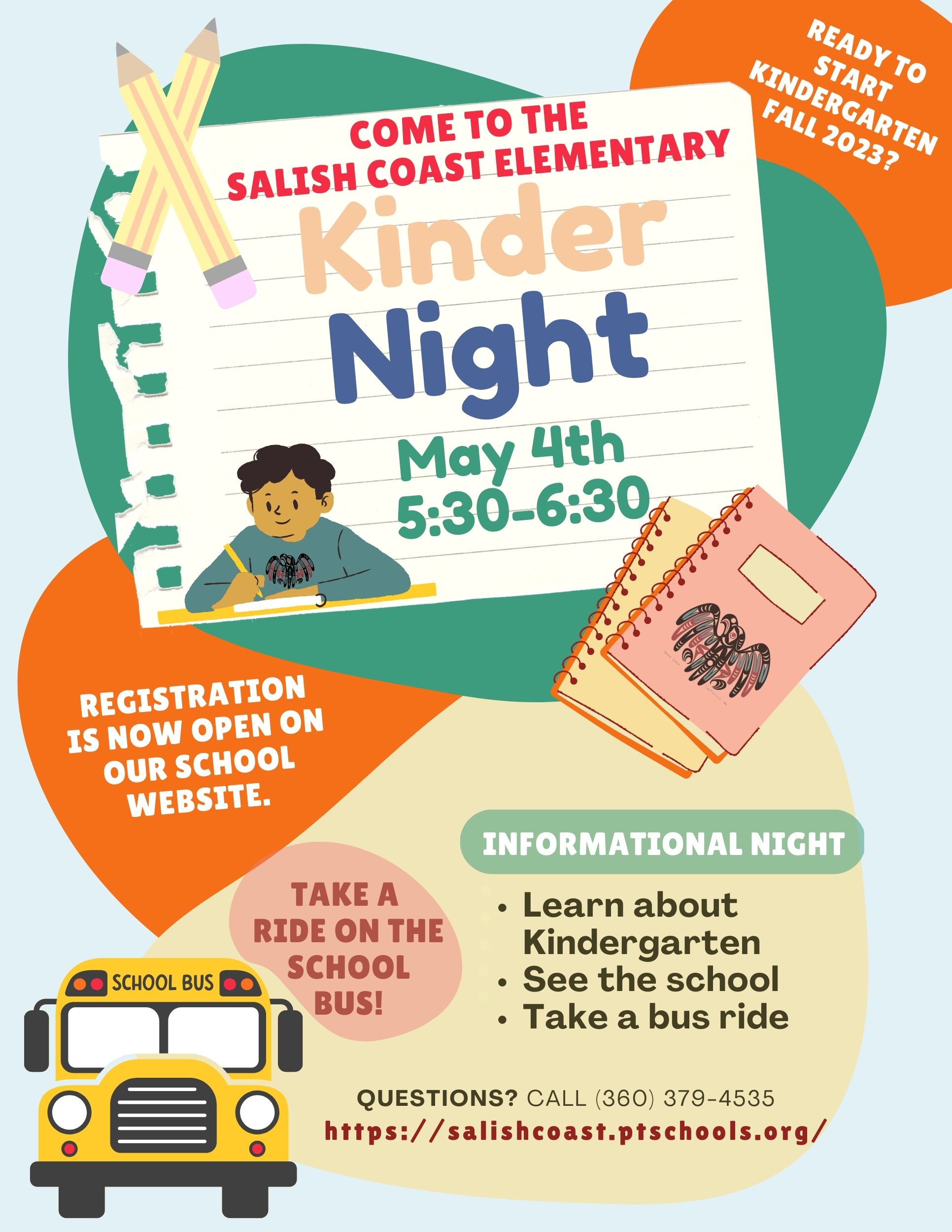 Salish Kinder Night 